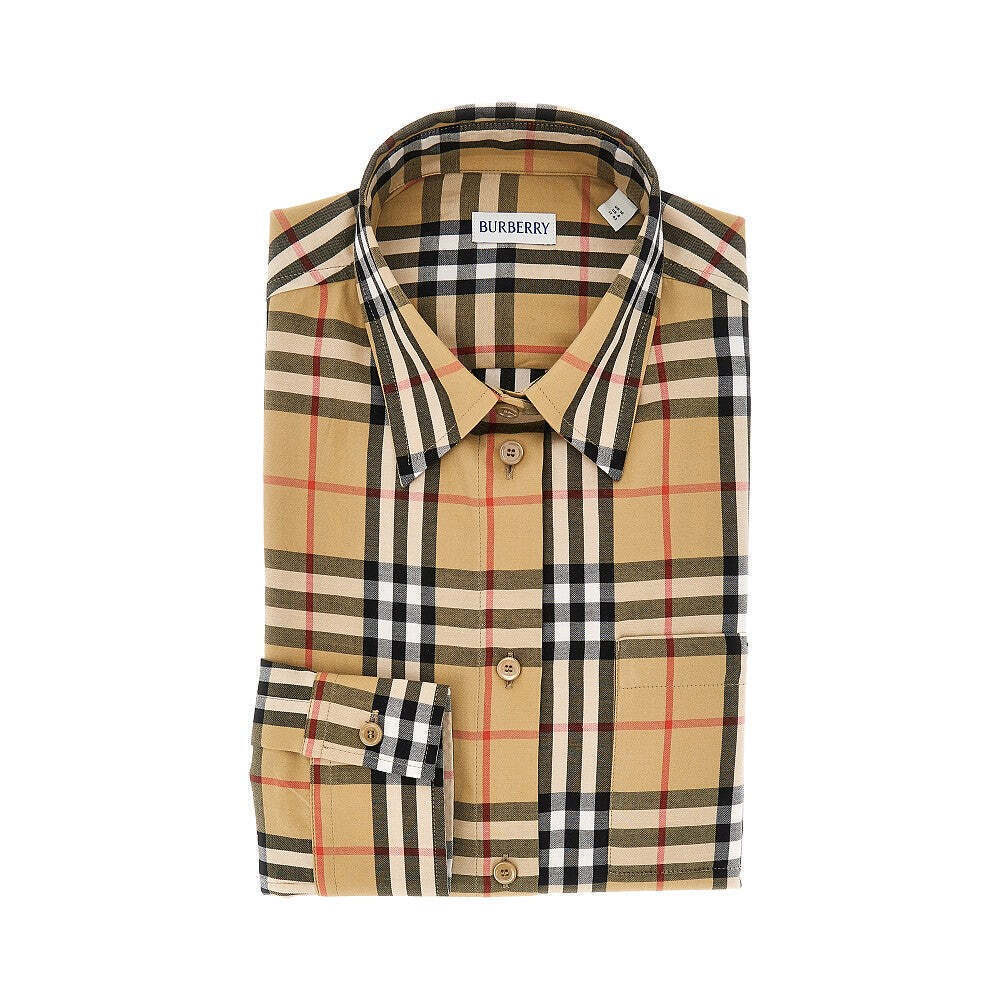 Burberry Check Cotton Shirt